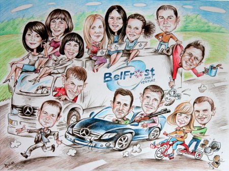 Коллективный шарж