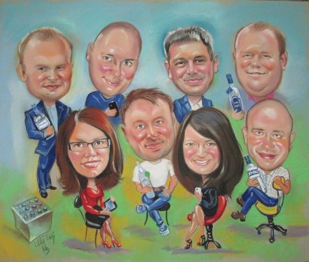 Коллективный шарж