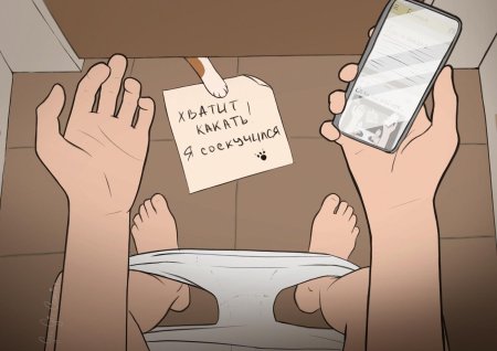 Приколы про туалет в комиксах