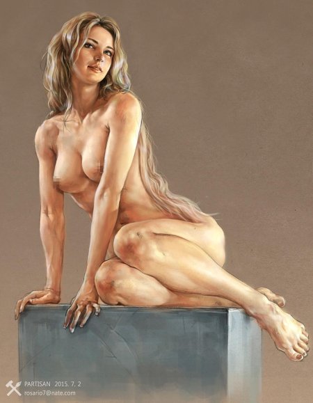 Рисунки женщин в теле нагишом