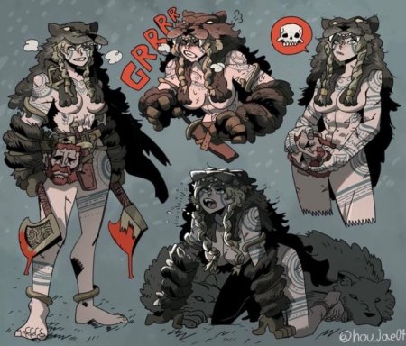 Фэнтези воительницы