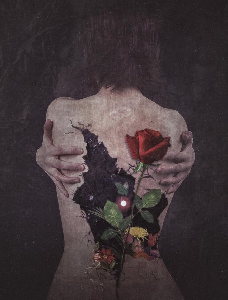 Цветы внутри человека