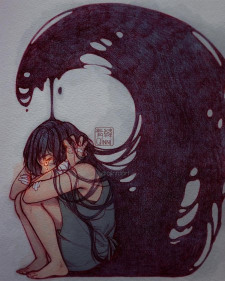 Аниме эстетика депрессия