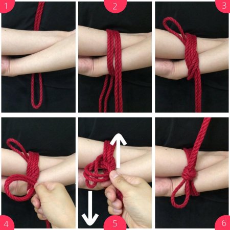 Шибари техника связывания