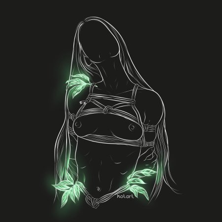 Девушка иллюстрация