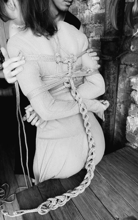 Шибари фотосессия