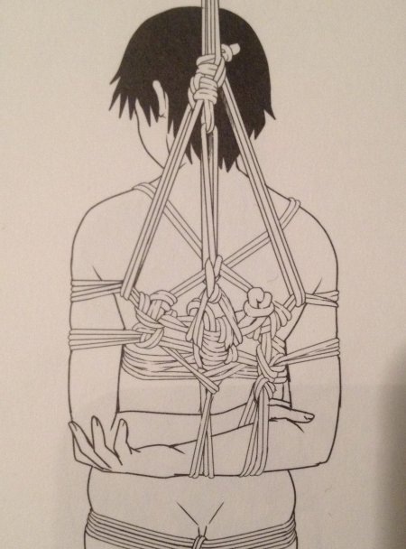 Шибари техника связывания