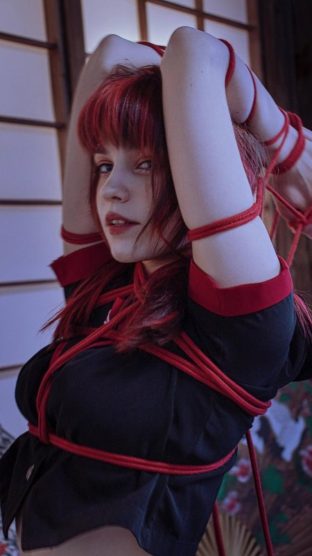 Шибари девушек