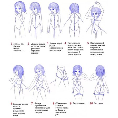 Шибари схема