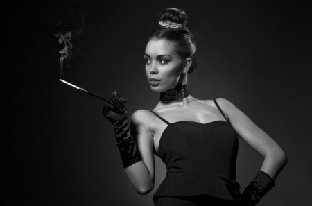 Фотосессия в стиле нуар