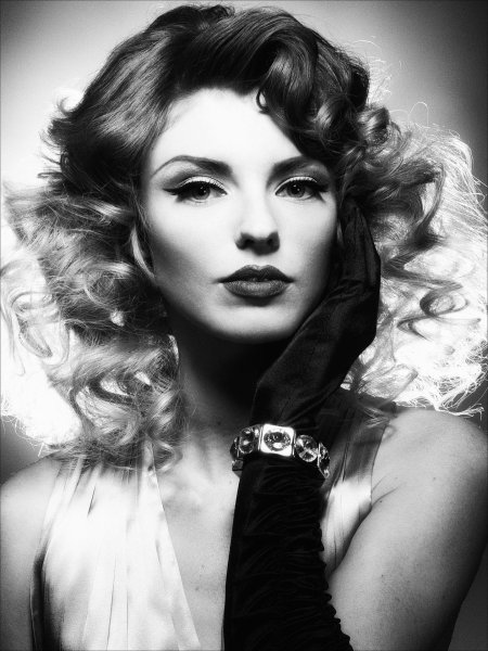 Макияж в стиле нуар