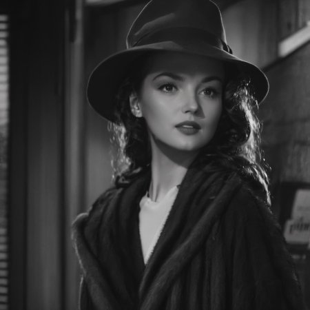 Женщина в шляпе