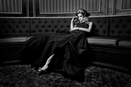 Фотосессия в стиле нуар