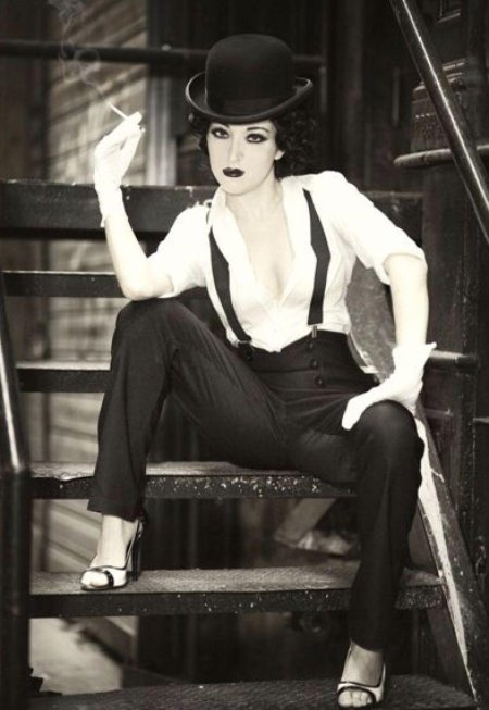 Марлен дитрих стиль гарсон