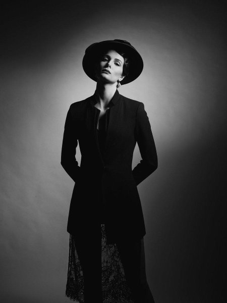 Фотосессия в стиле нуар