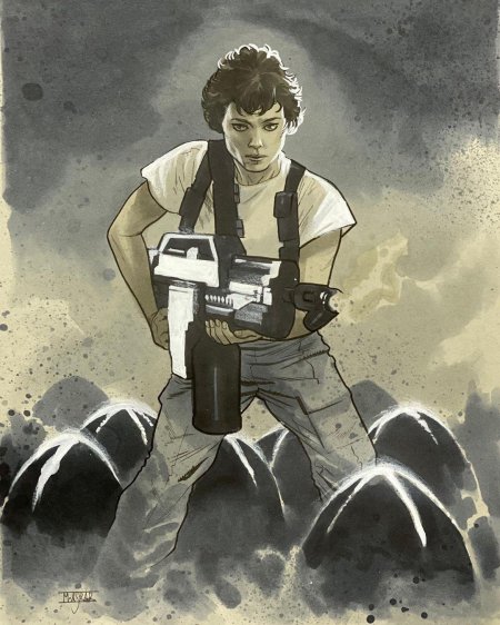 Эллен рипли арт