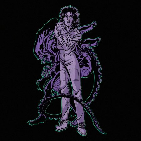 Эллен рипли чужой аниме