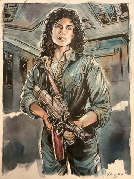 Эллен рипли арт