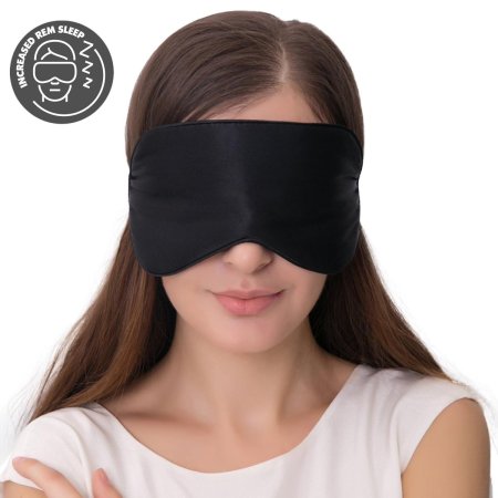 Шелковая маска для сна