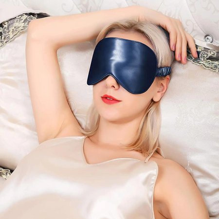 Шелковая повязка для сна