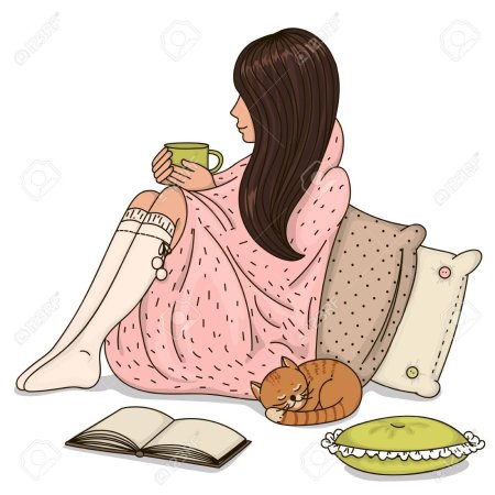 Хюгге иллюстрации