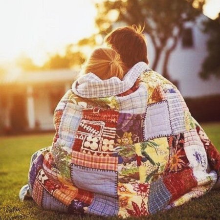 Одеяло в стиле пэчворк