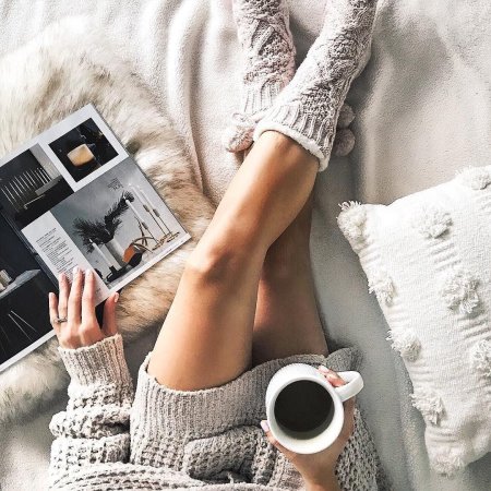 Фотосессия в свитере