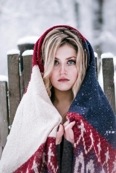 Необычные зимние фотосессии