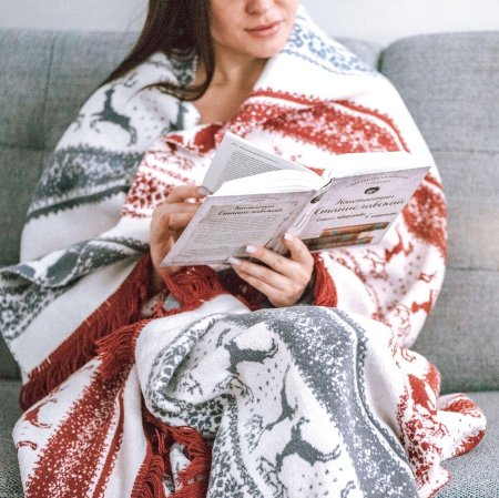 Плед с рукавами