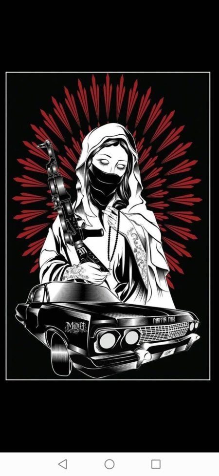 Тату чикано гангстер