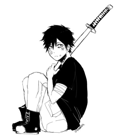 Гангста манга николас