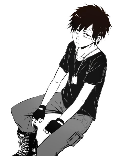 Персонажи аниме мальчики