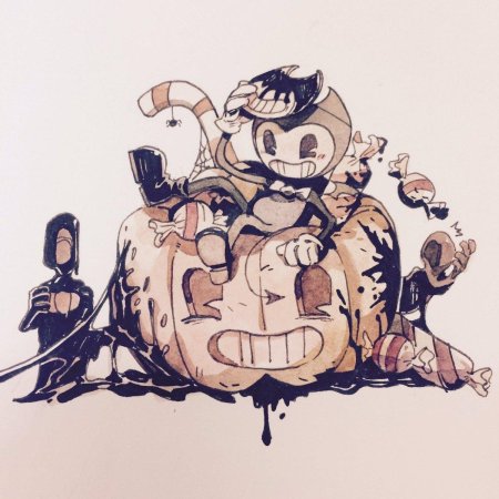 Bendy and the ink machine чернила