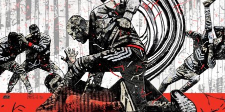 Обои в стиле андеграунд русский