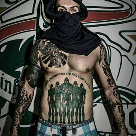 Тату футбольных хулиганов