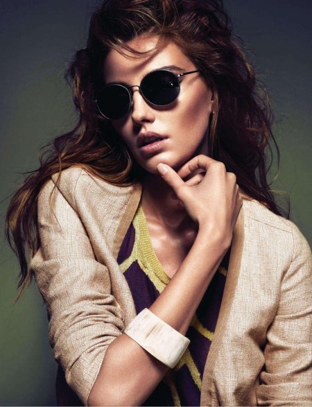 Стильная девушка