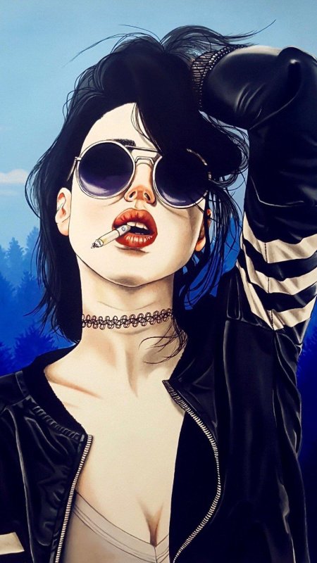 Девушки в стиле арт