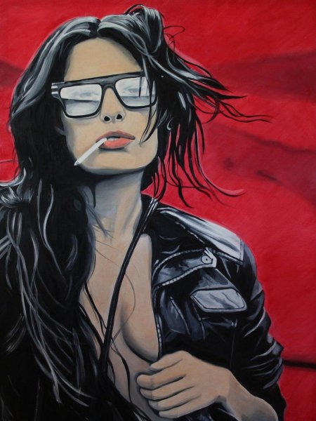 Девушки в стиле арт