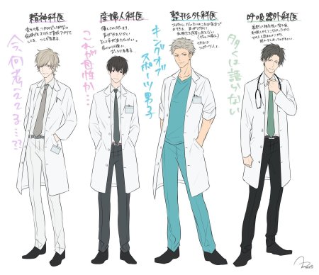 Аниме доктор референс