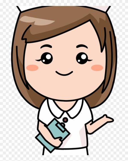 Медсестра мультяшная