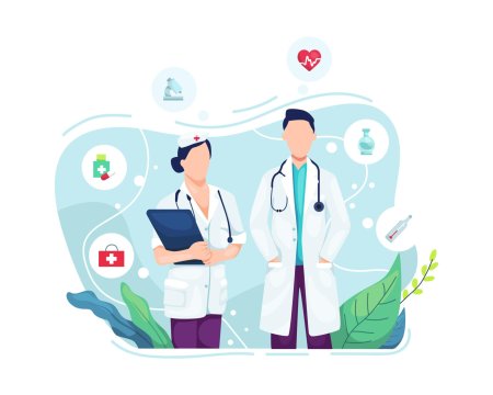 Врач иллюстрация