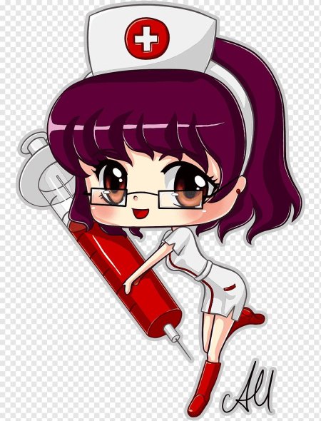 Медсестра мультяшная