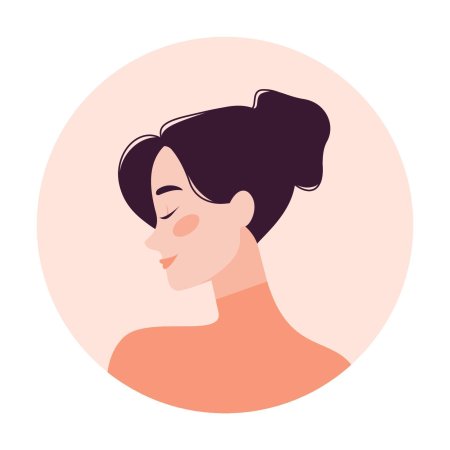 Девушка иллюстрация