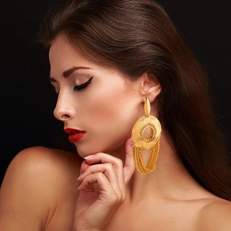 Серьги ювелирные