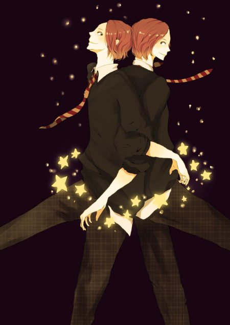 Фред и джордж уизли близнецы