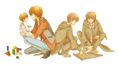 Фред и джордж аниме