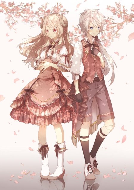 Аниме разнополые близнецы