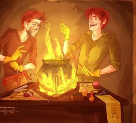 Гарри поттер арт фред и джордж