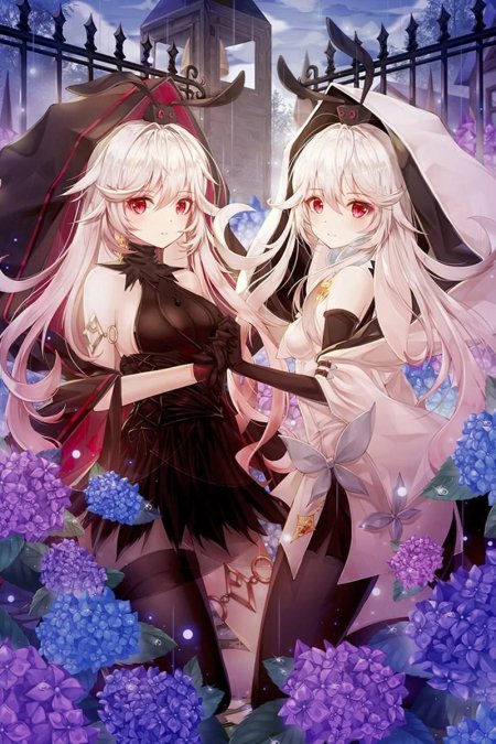 Аниме девушка красивая