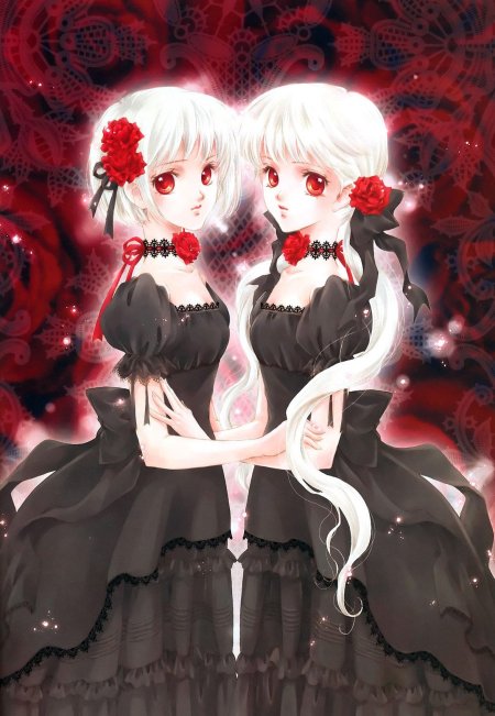 Аниме близняшки